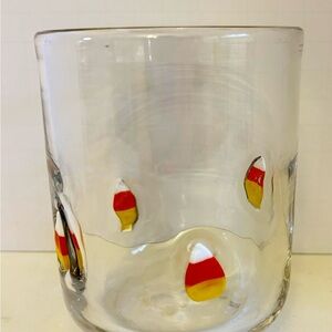 Icon Juice Glass with Candy Corn